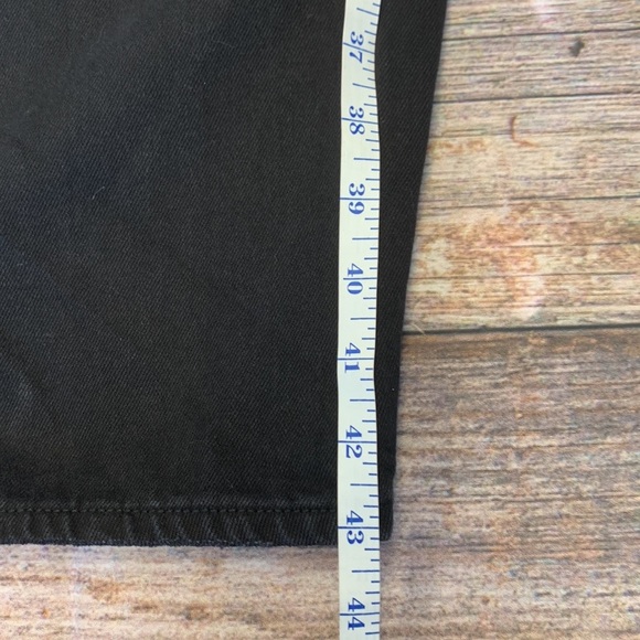 AEO Black Distressed Straight Leg Jeans • Sz 24 • NWT! - Picture 13 of 13